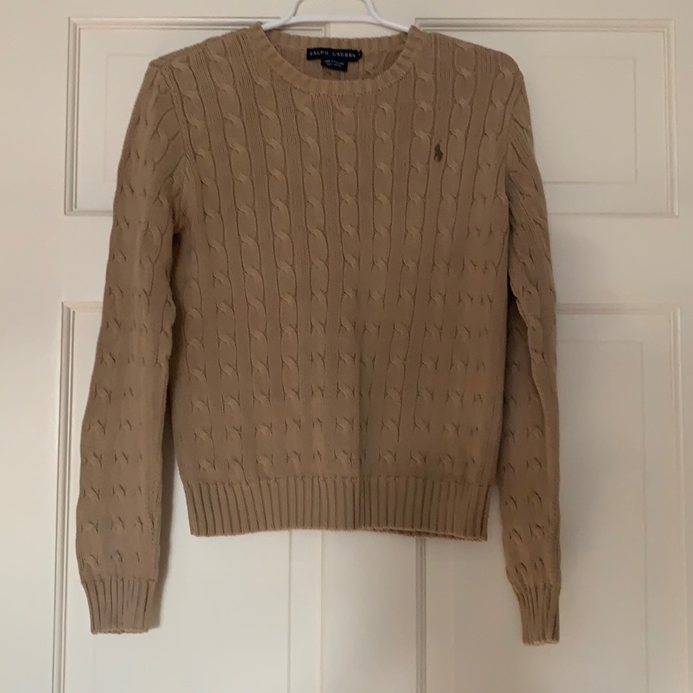 Ralph Lauren cable knit sweater
